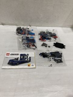 QTY OF ITEMS TO INCLUDE LEGO FORD SPEED CHAMPIONS CAR