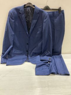 HAWES & CURTIS COAT PANT MEN BLUE