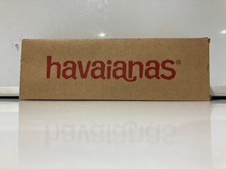 5 X HAVAIANAS FLIP FLOPS INCLUDING SLIM STEEL GREY 39/40