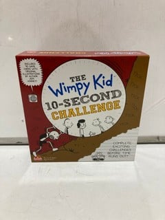 QTY OF THE WIMPY KID 10 SECOND CHALLENGE