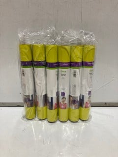 QTY OF CRICUT ITEMS INCLUDING SPORTEX FLEX YELLOW IRON-ON