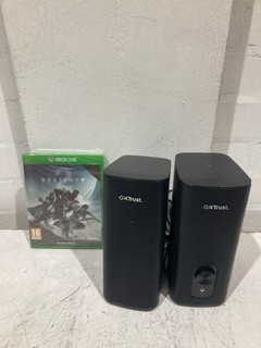 QTY OF ITEMS INCLUDING GAMINGXTRUST WIRELESS SPEAKER