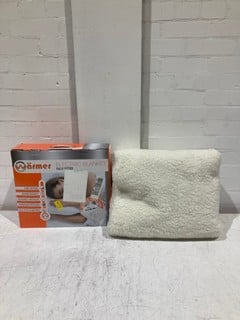 QTY OF ITEMS INCLUDING WARMER LUXURY FLEECE FULLY FITTED ELECTRIC BLANKET