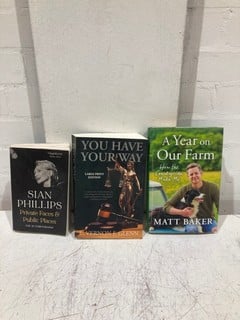 QTY OF BOOKS INCLUDING A YEAR ON OUR FARM MATT BAKER