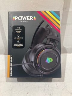 1 X POWER GAMING LED HEADSET RRP £59.99