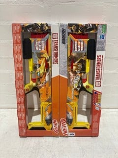 6 X TRANSFORMERS BUMBLEBEE NERF TOY