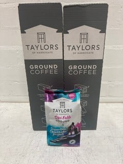 3 X TAYLORS OF HARROGATE GROUND COFFEE