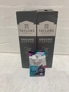 3 X TAYLORS OF HARROGATE GROUND COFFEE