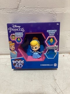 QTY OF DISNEY PRINCESS CINDERELLA PODS 4D