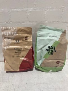 QTY OF VEGAN PROTEIN BLEND BEST BEFORE 09/2025