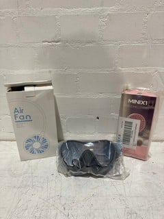 QTY OF ITEMS INCLUDING AIR FAN FREESTYLE