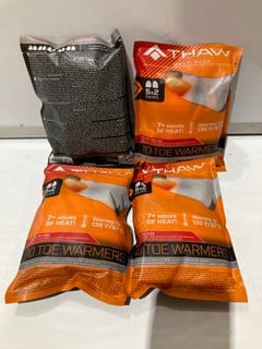 QTY OF THAW MULTI PACK 10 TOE WARMERS