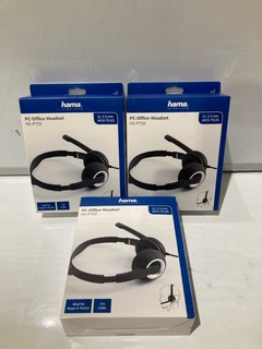 6 X HAMA PC OFFICE HEADSET