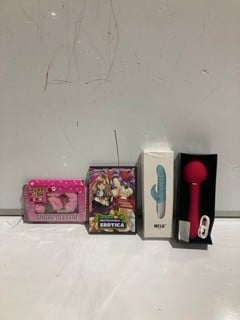 QTY OF ITEMS INCLUDING ADULT TOY (18+ ID MAY BE REQUIRED)