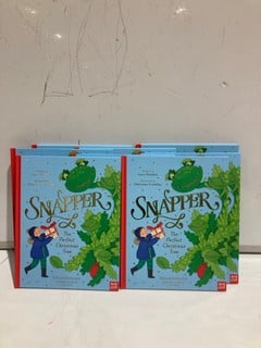 QTY OF SNAPPER THE PERFECT CHRISTMAS TREE BOOKS BY JOHN LEWIS AND PARTNERS