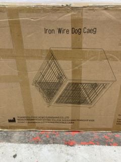 1 X IRON WIRE DOG CAGE