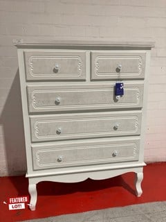 DKD HOME DECOR OF CHEST OF DRAWERS WHITE £400