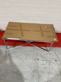 HALLOWOOD FINLEY LARGE COFFEE TABLE WITH GLASS TOP £189