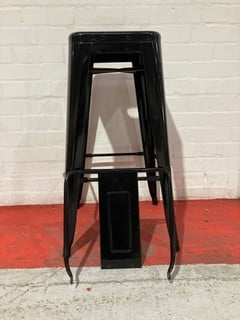 WARMIEHOMY METAL BREAKFAST BAR STOOL