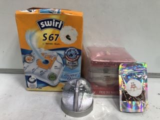 BOX OF ASSORTED HOUSEHOLD ITEMS TO INCLUDE LEAF SOAP BOX, ELECTRONIC LUGGAGE SCALE