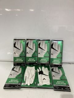 A QTY OF CALLAWAY WEATHER SPANN GLOVES FOR SPORTS