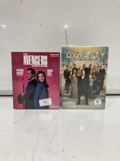 QTY OF DVD'S TO INCLUDE DYNASTY THE COMPLETE SERIES, THE AVENGERS THE EMMA PEEL COLLECTION