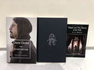 BOX OF ASSORTED BOOKS TO INCLUDE DAVID GROHL: STORYTELLER