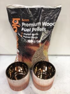 1 X BAG OF PREMIUM 6MM WOOD FUEL PELLETS BLAZERS FUELS