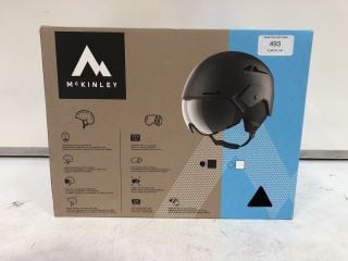 1 X MCKINLEY SKI MIRROR HELMET BLACK