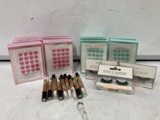 BOX OF ASSORTED HEALTH AND BEAUTY ITEMS TO INCLUDE CHOK BEAUTY ACNE PIMPLE SUPER PATCHES