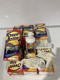 A QTY OF OVEN BRITE POWERFUL EASY TO USE FORMULA