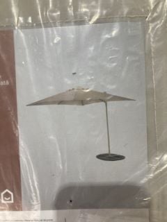 GOODHOME KALANGA OVERHANGING SQUARE PARASOL RRP £175