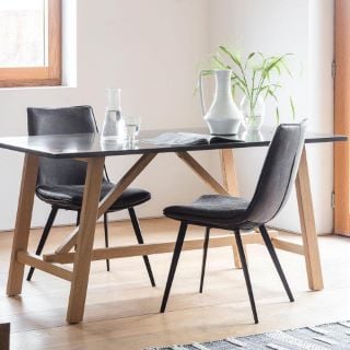 GALLERY HOME THE RUSKIN DINING TABLE RRP £604