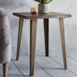 GALLERY HOME CHISWICK OAK SIDE TABLE RRP £172