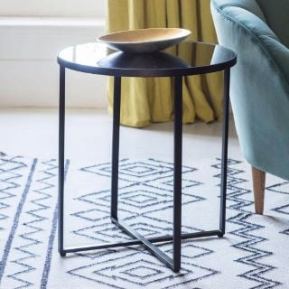 INSIDE OUT LIVING BRENNAN SIDE TABLE - BLACK RRP £187