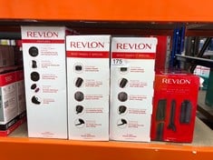 QUANTITY OF HEALTH & BEAUTY ITEMS TO INCLUDE REVLON ONE-STEP BLOW-DRY MULTI STYLER - 3 IN 1 TOOL - DRY, CURL AND VOLUMISE WITH THE 3 INTERCHANGEABLE ATTACHMENTS (DETACHABLE HEAD, CURLER, DRYER, STYLE