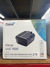 OASE FILTRAL UVC 1500 (NEW!) UNDERWATER POND FILTER, PUMP, UVC.:: LOCATION - RACK B