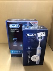 QUANTITY OF HEALTH & BEAUTY ITEMS TO INCLUDE ORAL-B VITALITY PRO ELECTRIC TOOTHBRUSHES ADULTS, BLUE:: LOCATION - RACK B