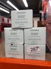 X5 LIZ EARLE SKIN REPAIR GEL CREAM 50ML: LOCATION - RACK B