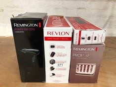 QUANTITY OF HEALTH & BEAUTY ITEMS TO INCLUDE REMINGTON POWERDRY 2000 : LOCATION - RACK C