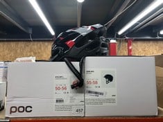 QUANTITY OF SPORTS & EXERCISE ITEMS TO INCLUDE POC OCTAL MIPS BIKE HELMET - EXCEPTIONALLY LIGHTWEIGHT HELMET FOR ROAD CYCLING INCLUDING MIPS: LOCATION - RACK C