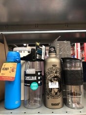 QUANTITY OF ASSORTED ITEMS TO INCLUDE 500ML INSULATED WATER BOTTLE : LOCATION - RACK D