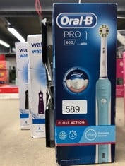 QUANTITY OF HEALTH & BEAUTY ITEMS TO INCLUDE ORAL-B PRO 1 ELECTRIC TOOTHBRUSHES FOR ADULTS WITH PRESSURE SENSOR, MOTHERS DAY GIFTS FOR HER / HIM, 1 FLOSS ACTION TOOTHBRUSH HEAD, 1 MODE WITH 3D CLEANI