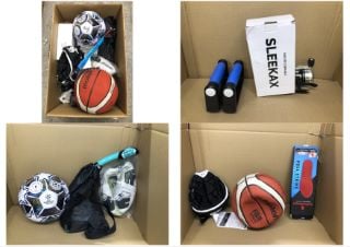 QUANTITY OF SPORT ITEMS TO INCLUDE MOLTEN BG 2010 FIBA APPROVED BASKETBALL: LOCATION - B RACK