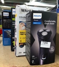 QUANTITY OF HEALTH & BEAUTY ITEMS TO INCLUDE PHILIPS ELECTRIC SHAVER SERIES 3000X - WET & DRY ELECTRIC SHAVER FOR MEN IN DEEP BLACK, WITH SKINPROTECT TECHNOLOGY, POP-UP BEARD TRIMMER, ERGONOMIC MEN'S