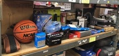 QUANTITY OF SPORT ITEMS TO INCLUDE WILSON NCAA LEGEND BASKETBALL: LOCATION - C RACK