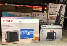 QUANTITY OF KITCHEN & APPLIANCE ITEMS TO INCLUDE BOSCH MYMOMENT 2 SLICE TOASTER: LOCATION - C RACK