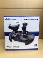 THRUSTMASTER T.FLIGHT HOTAS 4 - HIGH-PRECISION FLIGHT STICK WITH THROTTLE FOR PC, PS4, AND PS5.: LOCATION - D RACK