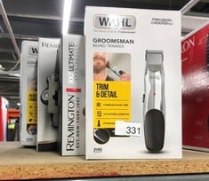 QUANTITY OF HEALTH & BEAUTY ITEMS TO INCLUDE WAHL GROOMSMAN RECHARGEABLE BEARD TRIMMER, GIFTS FOR HIM, BEARD TRIMMERS FOR MEN, STUBBLE TRIMMER, MALE GROOMING SET, CORDLESS BEARD TRIMMER, BEARD CARE K