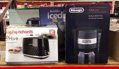 QUANTITY OF KITCHEN & APPLIANCES ITEMS TO INCLUDE MORPHY RICHARDS 220031 HIVE TOASTER BLACK: LOCATION - F RACK